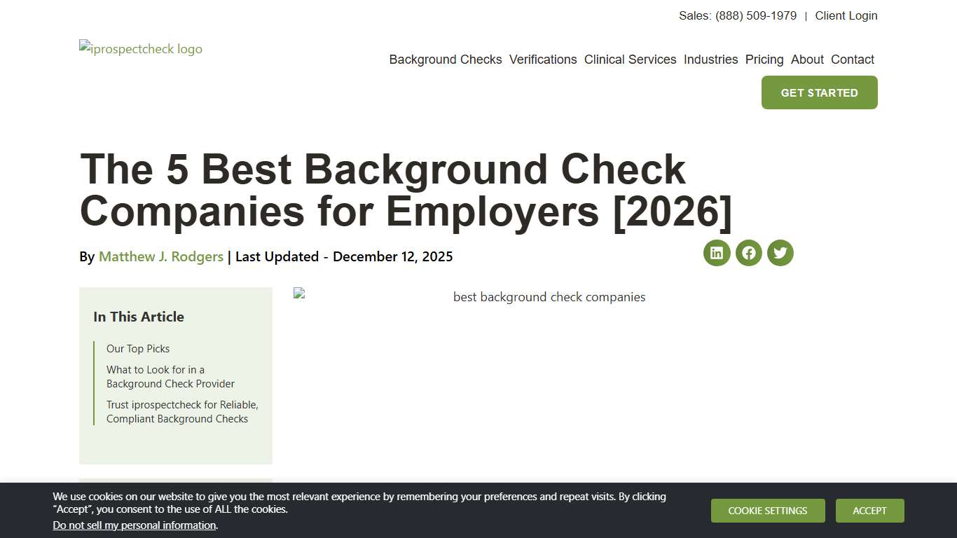 The 5 Best Background Check Companies for Employers [2026]